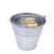 卡质 KAZHI 清洁用品 白铁皮水桶10L 镀锌桶大容量便携手提 10个装