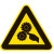 琨禹（KUNYU） 安全风险标识牌0.6/0.8薄铝板+UV 覆膜 当心机械伤人宽30cm * 高35cm