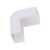 联塑（LESSO）槽外角PVC线槽配件白色 20×10