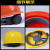 LISMLIEVE安全帽工地国标加厚透气玻璃钢建筑工程男夏施工定做印字 三筋升级款红色按钮