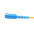 俊滢（JUNYING）SC-LC尾纤跳纤 光纤跳线 3.0 5米 5根装
