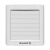 金羚（JINLING）厨房油烟排气扇卫生间浴室换气扇电动百叶墙窗式 APC10-0-2DA 