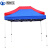 沸耐笙 FNS-27894 六角防雨防晒折叠伸缩式帐篷 2x3蓝色 1顶