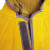 友盟（AP）AP-3000Y金黄色皮全护式焊帽牛皮电焊帽 长款（44X50CM）