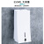 意大斯 手动皂液器 酒店浴室壁挂式手动大容量皂液器 免打孔 X-2290- 550 灰色