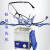 德瑞超声波清洗机80W小型眼镜首饰五金工业清洗器DR-MS07 MS07机+网篮(+支架)