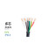 MESSEN 多芯数据线 控制信号线 电源线电缆软电线护套线 RVV 3*0.3（100米/捆）