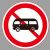 谋福（CNMF）交通标志指示牌 停车场标识牌可定制【禁止小型客车通行-贴反光膜UV（加铝槽和抱箍）】