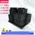 加厚零件盒手机胶周转箱托盘盒塑料黑色方盘电子元件物料盒 黑色01(150*100*55mm)