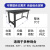 加厚重型工作台钳工台实验室不锈钢桌工厂维修桌虎钳装 加厚重型桌150*60*80