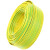 国标黄绿双色接地线BVR软线0.5/0.75/1.0平方多股软芯铜线桥架线 国标50平双色10米价