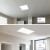 雷士照明（NVC）LED集成吊顶灯 厨房灯吸顶灯铝扣板灯卫生间灯平板灯面板灯具 16W-三色光-300*300-珍珠白
