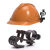 定制强光手电筒夹安全帽头灯支架消防头盔夹子卡扣手电筒夹子 打孔A(20-27毫米)