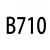 皮带B型584-B1981三角带耐油耐高温动机传动带 桔红色 B710