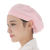 纺织女工帽车间工作帽白色卫生帽子防尘帽透气男女纺织帽子十只装 粉红色 女工帽十只装