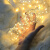 加达斯铜线闪烁灯串户外防水景观装饰别墅阳台花园 太阳能白光12米 100LED8模式(10套)