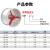 亦工达 CBF系列防爆轴流风机 工业排风通风换气扇 CBF-600 380v 管道式