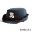 英格杰家 春秋保安帽子物业巡逻治安工装帽门卫保安工作帽 藏青色大檐帽（含帽徽） 55-60（备注尺码） 