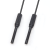 适用诺安跃  光纤传感器塑料尾管1.0转2.2mm光纤放大器转接头 1.0转2.2 3