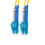 胜为（shengwei） 黄色光纤跳纤 2米/根 5根/件 单模双芯 LC-LC-2M