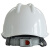 海斯迪克 gnjz-1073 安全认证绝缘安全帽ABS（V型白色透气）可印字 工业防砸抗冲击头盔
