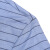 卡尔丹顿【高柔桑蚕丝棉】夏季凉感条纹短袖POLO衫男中年商务休闲高端上衣 蓝色 46