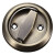 京速 隐形门锁 不锈钢圆形嵌入式 隐形拉环门锁 拉丝钢 单位:个