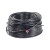 广缆 电线电缆 RVV2*0.5平方国标两芯电线2芯多股铜丝软护套线电源线 黑色100米