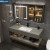 心海伽蓝卫生间岩板一体盆浴室柜组合现代简约酒店风洗 0.6米(普通方镜款)