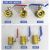   从豫 216黄铜球阀 内螺纹大体玉环阀门 燃气冷暖水管黄铜球阀 DN15-4分-1/2大体 一个价 