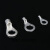 欧式OT1-4冷压端子1.5 2.5-3 5 6 8 10 圆型裸铜线鼻子焊口接线耳 OT6-4 100个 6平分线-4MM孔