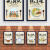 海斯迪克 食堂文化墙贴 1个 爱护餐具40*60CM KT板 公司企业学校饭堂标语 HKL-1024