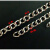 南啵丸不锈钢细链条吊灯链广告牌吊牌链条钥匙挂链包包链饰品链子 1.0mm*4mm1米5米起拍