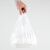 京通达 T-6093 小号背心垃圾袋 手提方便袋一次性外卖打包袋 白色加厚36*58CM100个