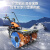 达沃（DAVAOR）手扶式扫雪车工厂厂区道路除雪小区物业小型扫雪机15马力三合一清扫积雪设备道路养护DSX-1100