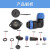 星期十SP20W弯头法兰型焊接款防水航空插连接器线端子插头插座公母头电线 9芯/弯头法兰5A适用8-12mm 定制