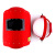 柯瑞柯林/CreClean 头戴式红钢纸焊接面罩焊工焊帽焊接 1个装 WM001 企业定制