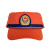 莱普特消防橙色作训帽抢险救援红色小帽森林专职平顶帽消防员训练帽子