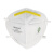 霍尼韦尔（Honeywell）H950SE KN95 折叠式口罩，白色，耳带式100 只/袋，600 只/箱