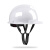 HKNAV型安全帽 工作帽男工地施工安全头盔国标防撞帽加厚圆盔透气头帽 白色PE