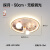 MODX简约现代月球太空人宇航员女孩小孩男孩房间卧室儿童房灯具吸顶灯 探月-50cm-遥控无极调光