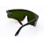 激光护目镜 1064nm激光打标机雕刻机防护眼镜镭雕切割焊接护目镜 黑架墨绿镜片(加厚)+眼镜盒