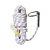 宏建 安全绳 救援绳登山绳 编织涤纶绳 两端带安全锁扣 白色 10mm厚*30米一根价
