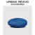 URBAN REVIVO2024春季新款女士海军风撞色章仔贝雷帽UAWA40088 蓝色 F