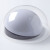 GOTP定制透明亚克力半球罩有机玻璃半圆球形灯罩猫窝太空舱塑料空心球 半球直径30mm/40mm/50mm/60mm/7 有边半球(边10mm) 有边半球(