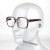 电焊眼镜焊工防打眼护目二保焊透明烧强光墨镜护眼男士 白架防冲击款 AC树脂镜片
