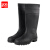 者也（ZYE）耐酸碱高筒雨靴长筒防汛雨鞋安全防护雨靴防滑防水防油雨鞋 标准款45码