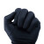 久瑞 JSH61 氨纶透气防滑礼仪劳保手套 氨纶轻薄黑色 10双装 