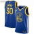 库里球衣30号汤普森普尔维金斯格林新赛季城市版经典款篮球服套装 经典款库里30号蓝 XL码(165CM-170CM)