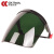安全帽式电焊面罩焊工实用带面具面屏防烤脸氩弧焊气保焊二保焊 墨绿色8号暗度面屏支架